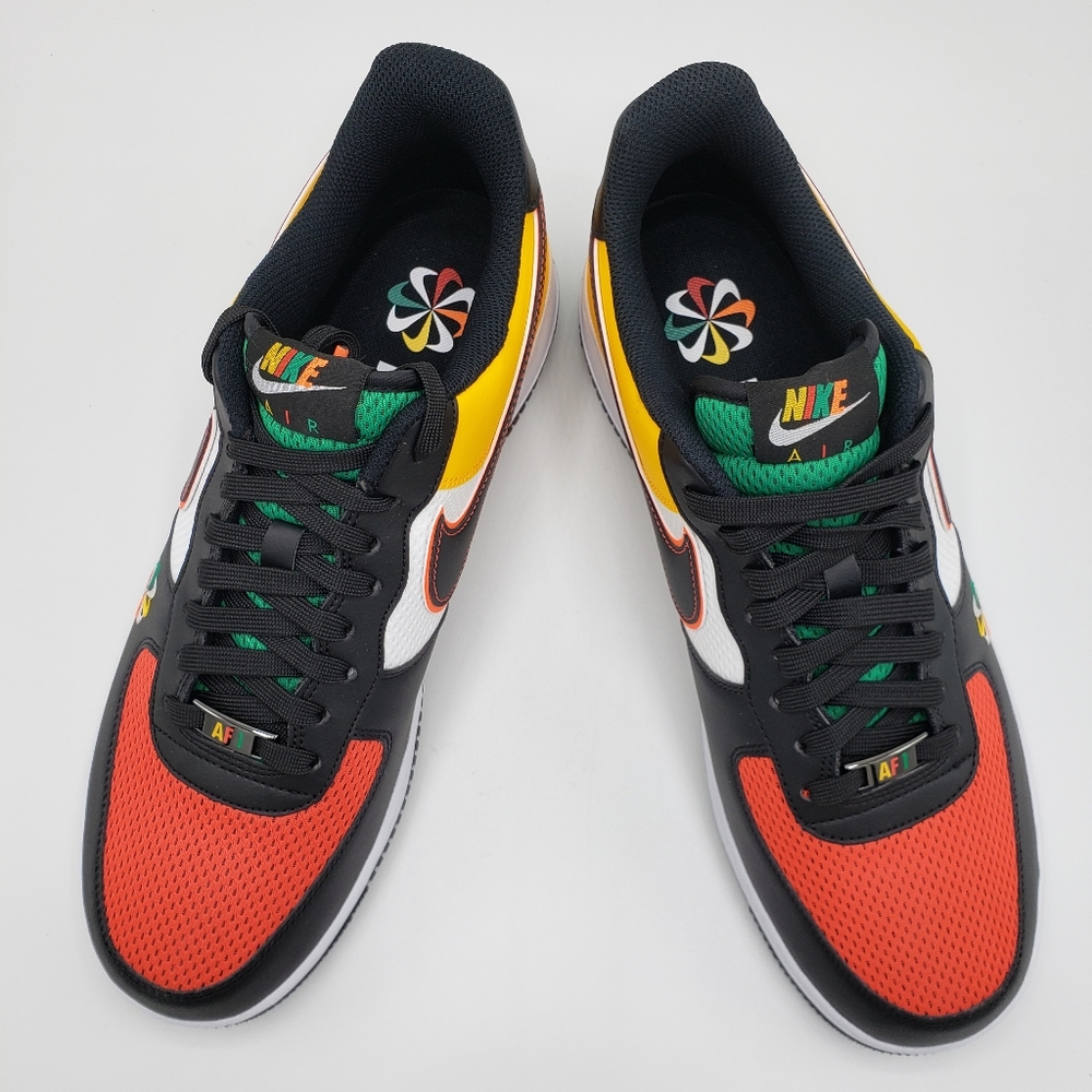 Nike Air Force 1 '07 LV8 Black Lucid Green - Picture 5 of 6